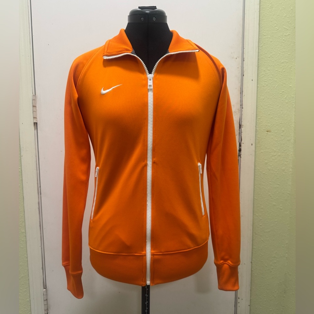 Nike Women's Vibrant Orange Jacket Size S